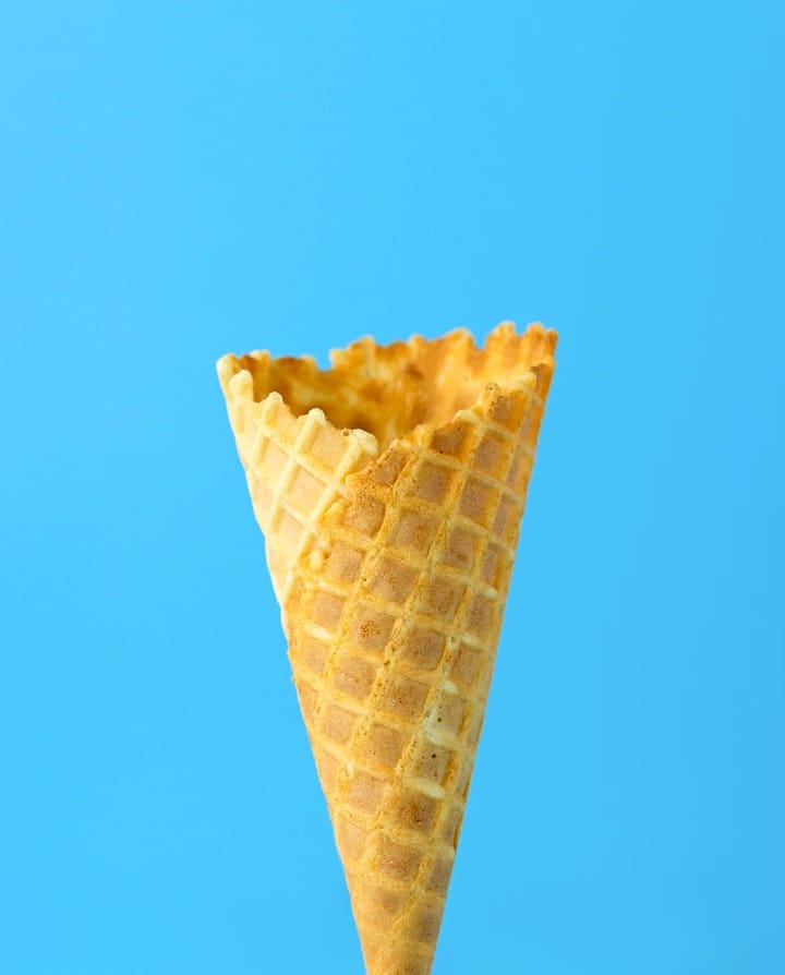 an icecream cone